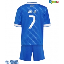 Real Madrid Vinicius Junior #7 Rezervni Dres za djecu 2025-26 Kratak Rukav (+ Kratke hlače)